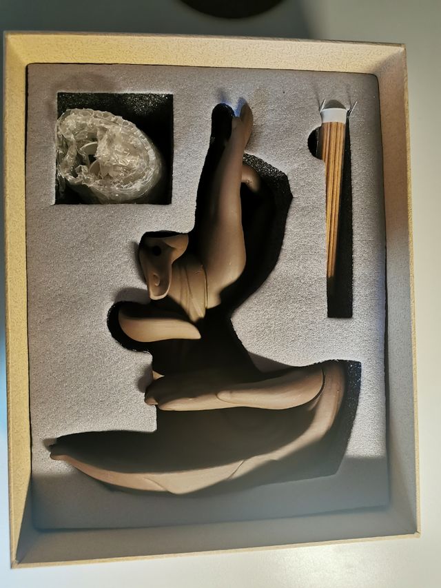 Set de incienso de cerámica