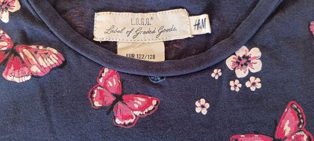 Lote de 2 camisetas de manga larga T.7-8