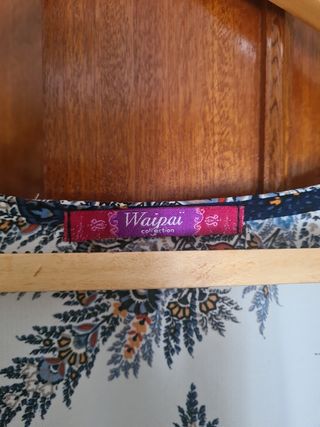 Blusón estampado manga 3/4