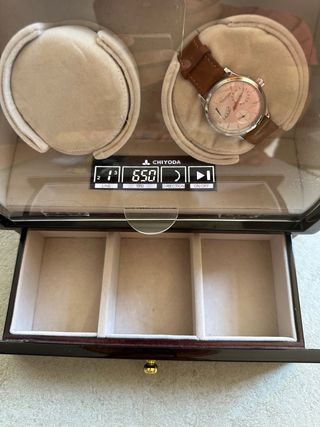 Caja automatico para 4 relojes winder Chiyoda