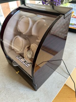 Caja automatico para 4 relojes winder Chiyoda