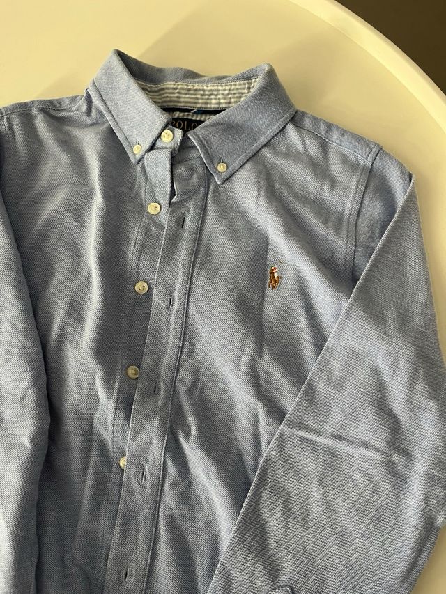 Camisa Polo Ralph Lauren punto elastico 10-12 años