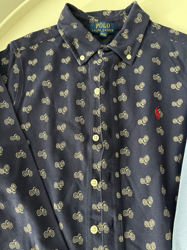 Camisa Polo Ralph Lauren punto elastico 10-12 años