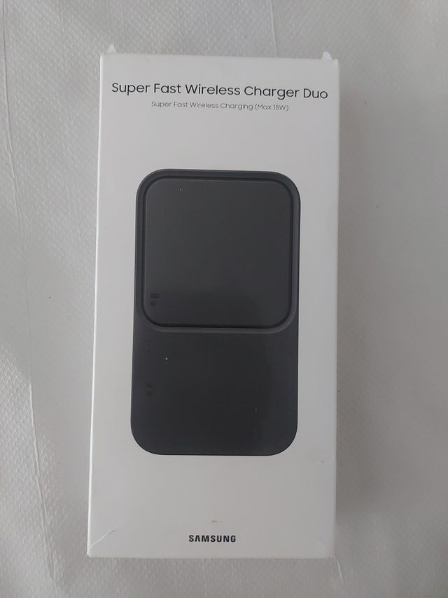 Cargador Super Fast Wireless Charger Duo