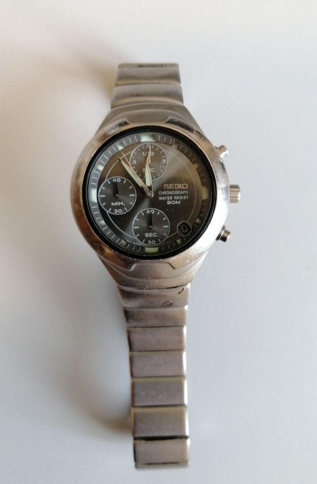 Orologio Seiko, cassa e cinturino in acciaio