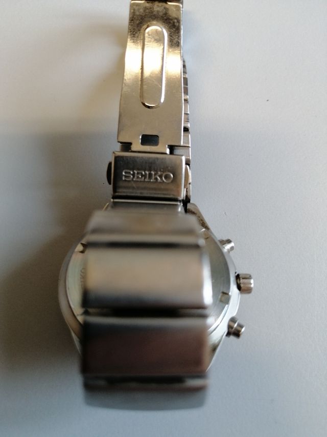 Orologio Seiko, cassa e cinturino in acciaio