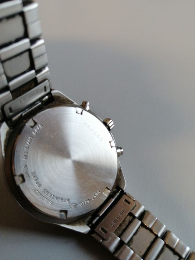 Orologio Seiko, cassa e cinturino in acciaio