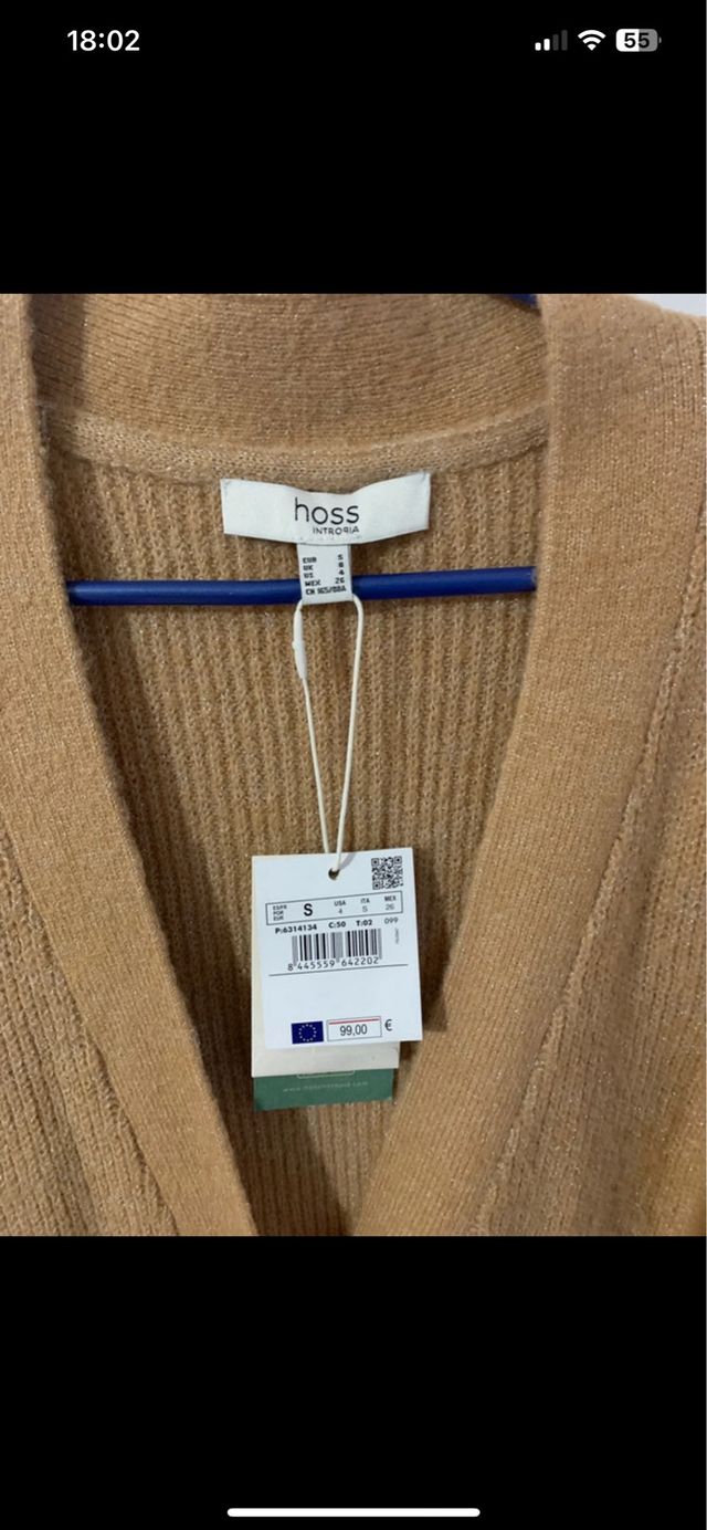 Cardigan talla S hoss intropia