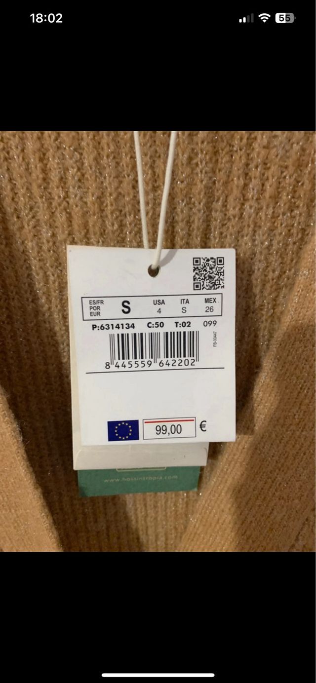 Cardigan talla S hoss intropia