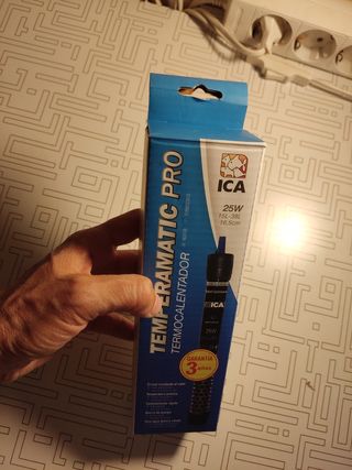 Termocalentador de acuarios 25W 15- 38 l