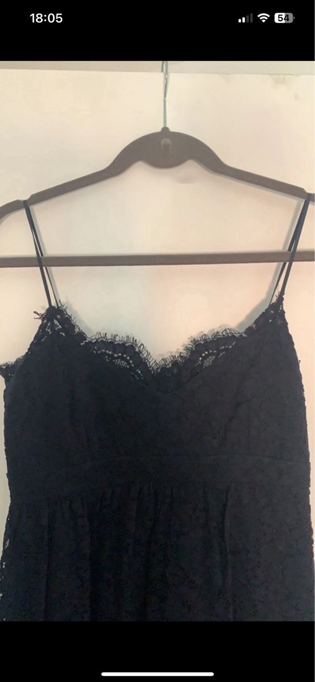 Vestido azul marino claudie pierlot talla 40