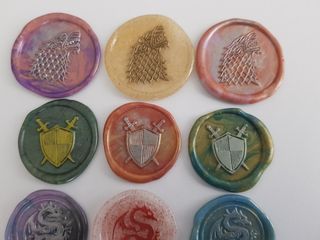 Sigilli scrapbooking medioevo e stemmi