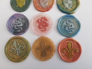 Sigilli scrapbooking medioevo e stemmi