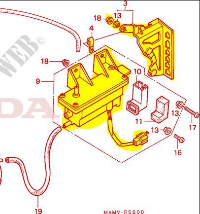 ✅🏍 CONTROL CRUCERO HONDA GOLDWING SE 1500 99``