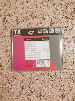 DVD-RW 4.7 GB 4x speed