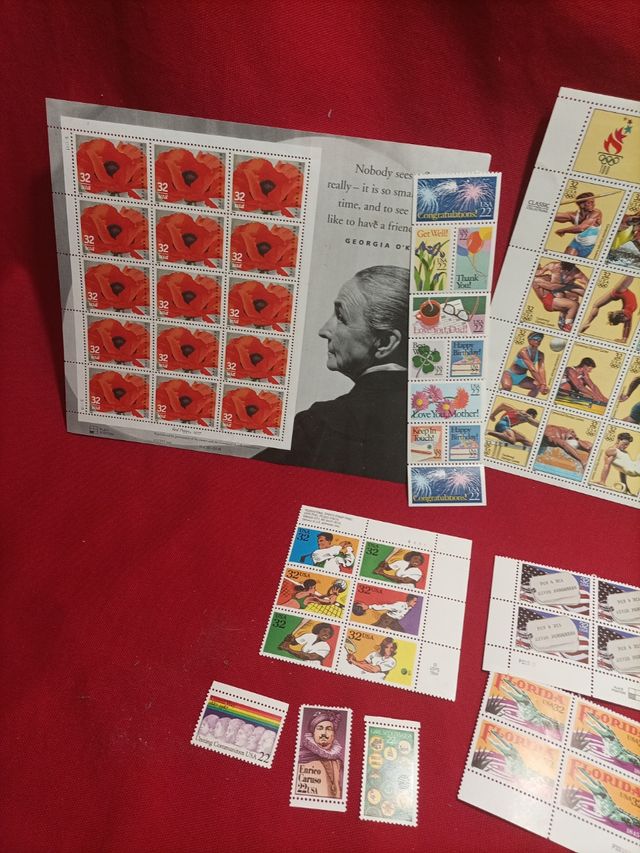 EEUU lote de sellos nuevos