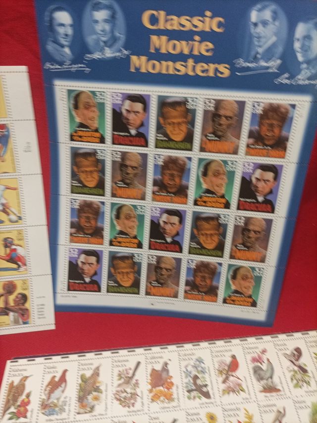 EEUU lote de sellos nuevos