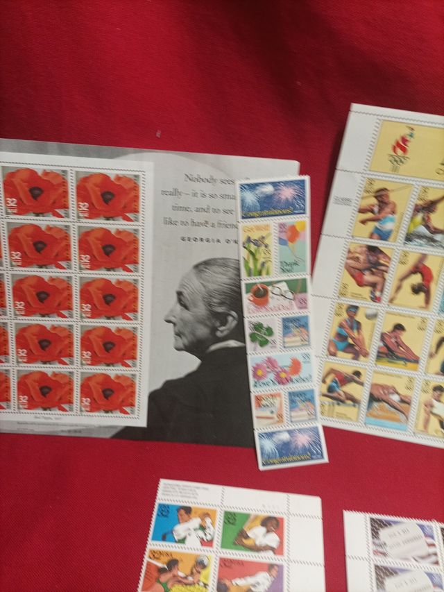 EEUU lote de sellos nuevos