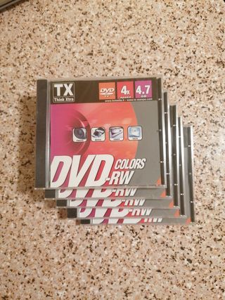 5 DVD-RW 4.7 GB 4x speed