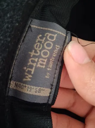 Sombrero negro de marca Tantrend