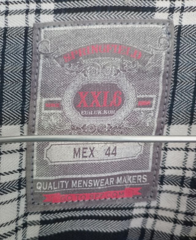 Camisa a cuadros para hombre Springfield REBAJADO