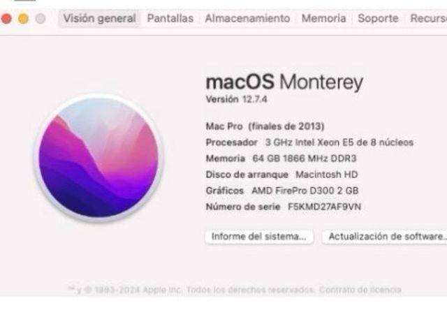 Mac Pro finales 2013 