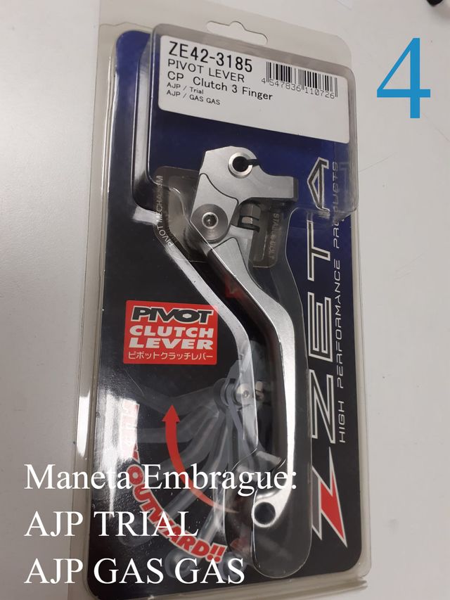 MANETA EMBRAGUE o FRENO, ZETA ARTICULADA, KTM,...