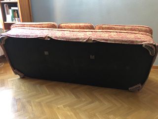 Sofa vintage tipo estilo isabelino