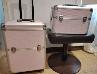 Maleta Maquillaje Profesional Trolley