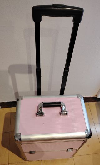 Maleta Maquillaje Profesional Trolley