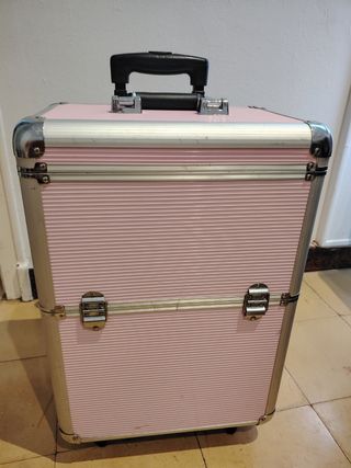 Maleta Maquillaje Profesional Trolley