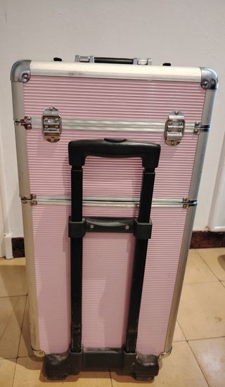 Maleta Maquillaje Profesional Trolley