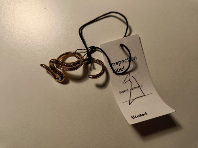 Louis Vuitton serpent monogram ring