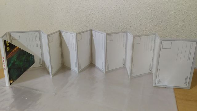 Postales Acordeón Salou / Costa dorada