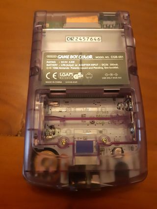 Game Boy Color Transparente (1998)
