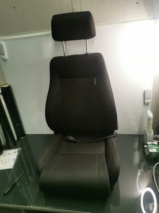 Asiento Deportivo 'Retro II' - Negro