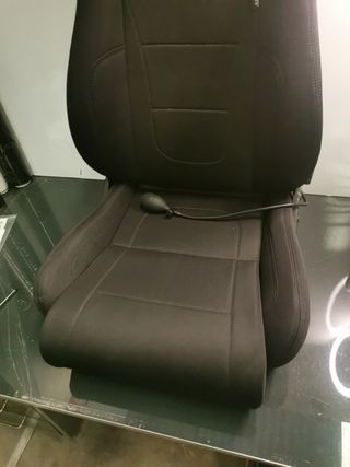 Asiento Deportivo 'Retro II' - Negro