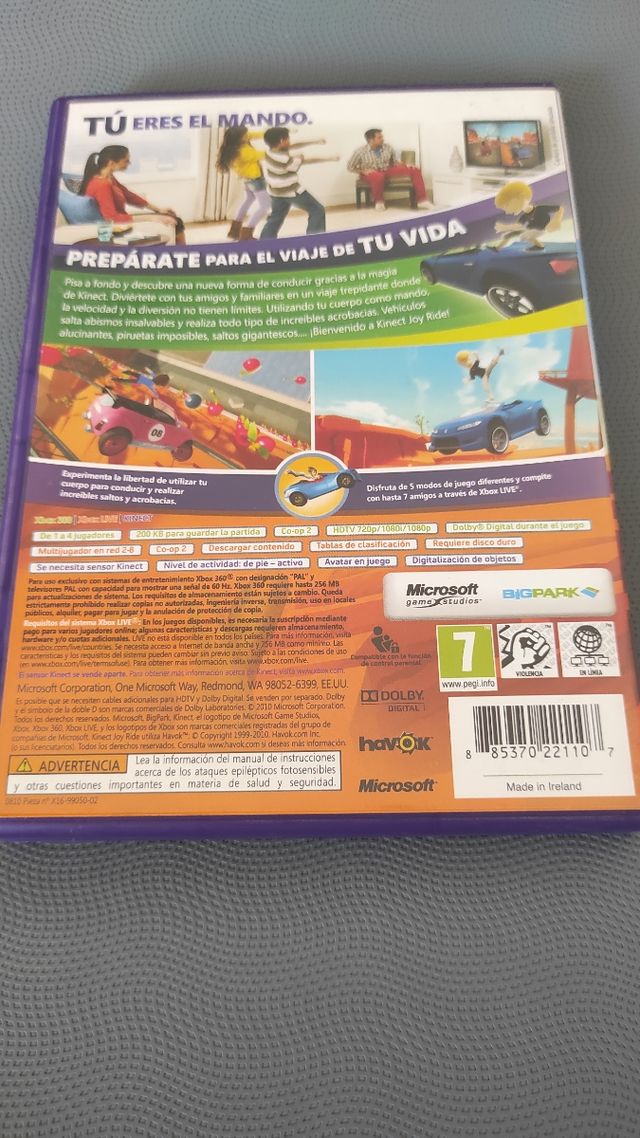 Xbox 360, Kinect Joy Ride