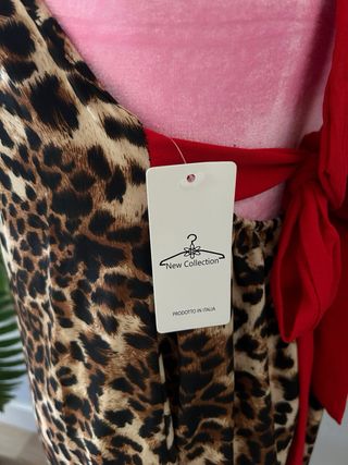 Vestido mujer animal print