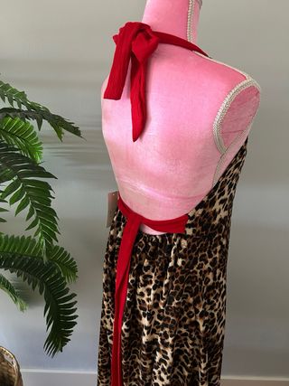 Vestido mujer animal print