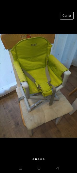 Trona plegable