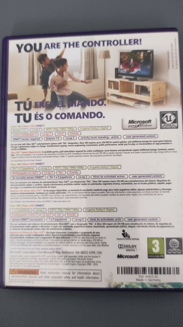 Xbox 360, Kinect Adventures