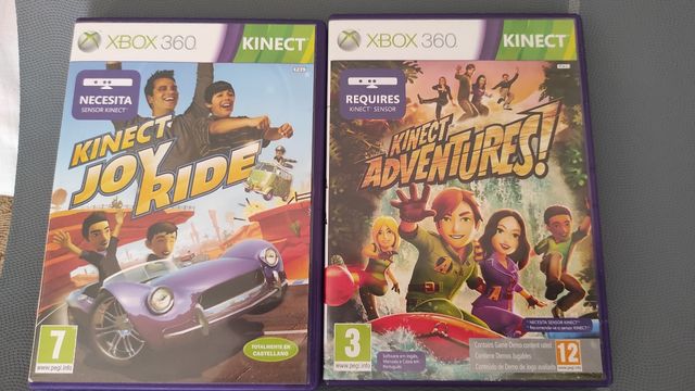 Xbox 360, Kinect Joy Ride + Adventures