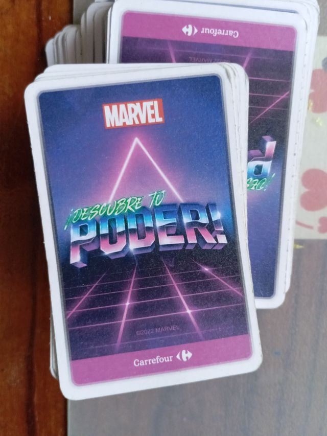 Cromos marvel