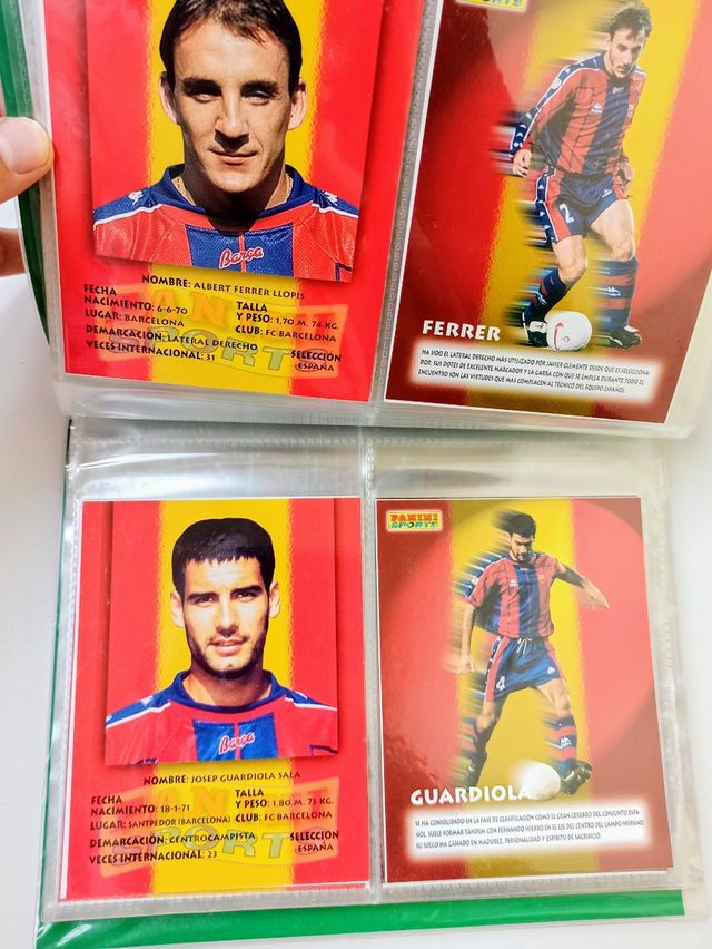 ALBUM COMPLETO ESTRELLAS DE LA LIGA 1998 MUNDIAL