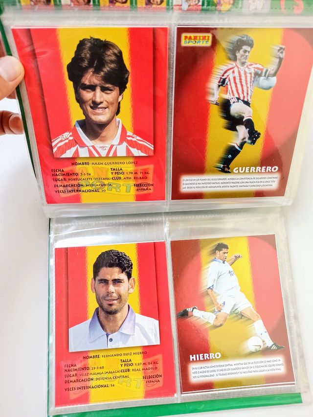 ALBUM COMPLETO ESTRELLAS DE LA LIGA 1998 MUNDIAL