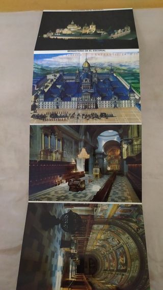 Postales Acordeón Monasterio de el Escorial