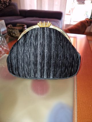 BOLSO DE FIESTA NEGRO