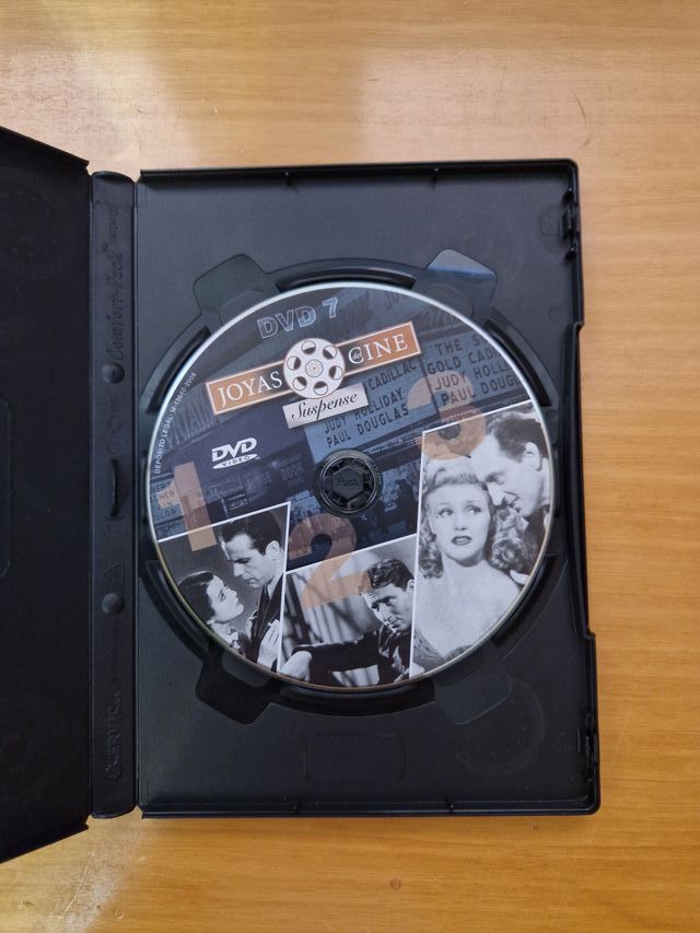 Lote de 3 DVDs 9 películas clásicas