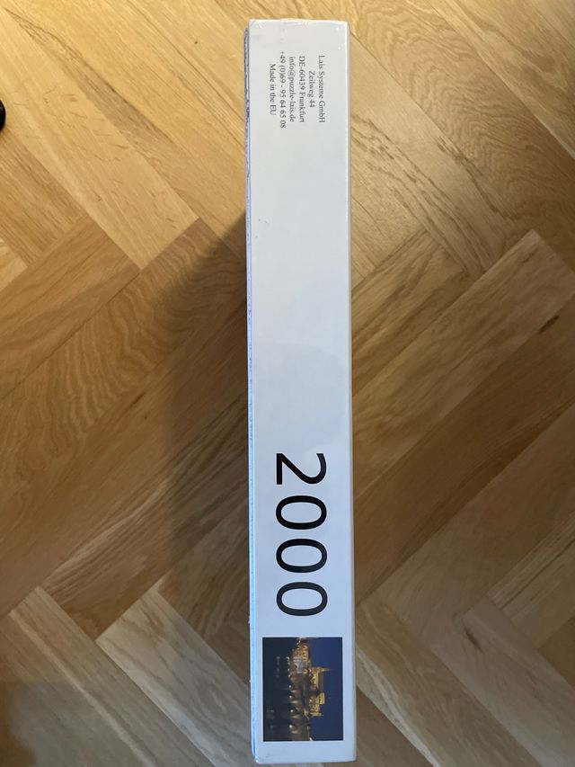 Puzzle 2000 piezas - nuevo